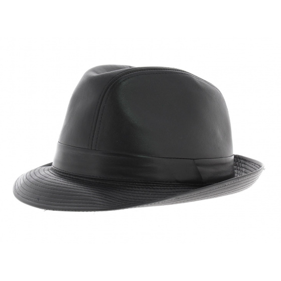 Blues Brothers style leather hat