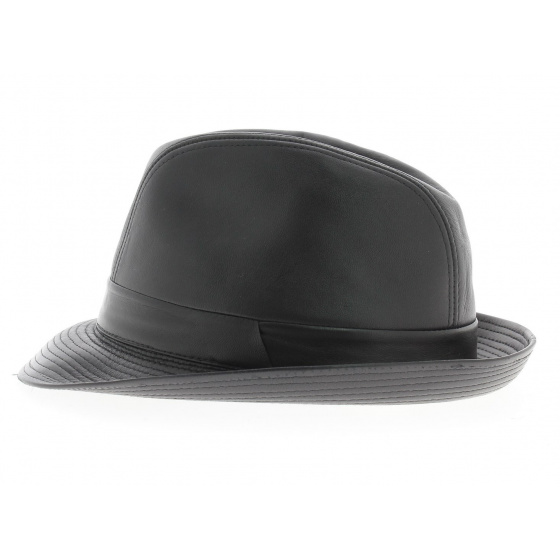 Blues Brothers style leather hat