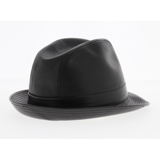 Blues Brothers style leather hat