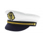 Commodore White Cotton Cap - Traclet