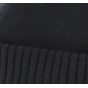 Black wool docker beanie - Traclet