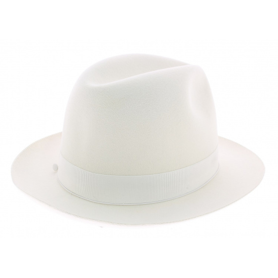 Fedora Hat Majestic White - Borsalino
