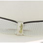 Trilby white felt Borsalino hat
