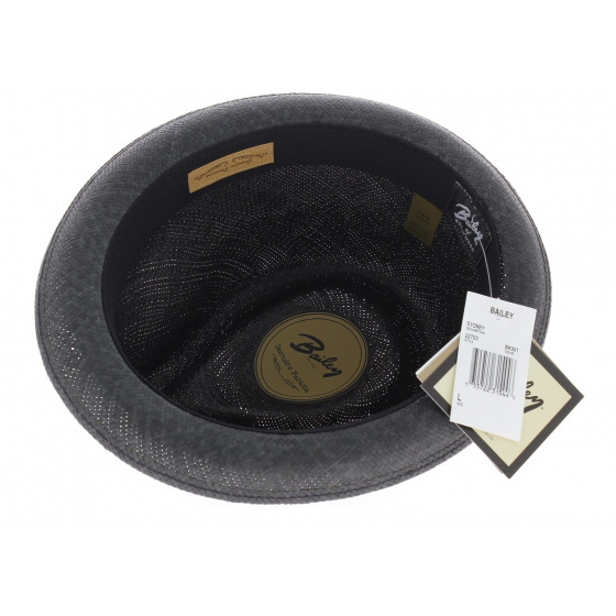 Chapeau Panama Noir Bailey Sydney Chapeau Panama Noir Bailey Sydney
