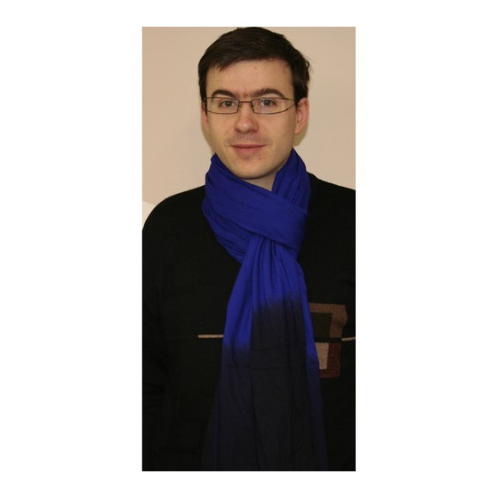 Pink and grey desert scarf