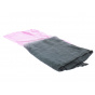 Pink and grey desert scarf