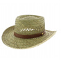 Straw Gambler Hat
