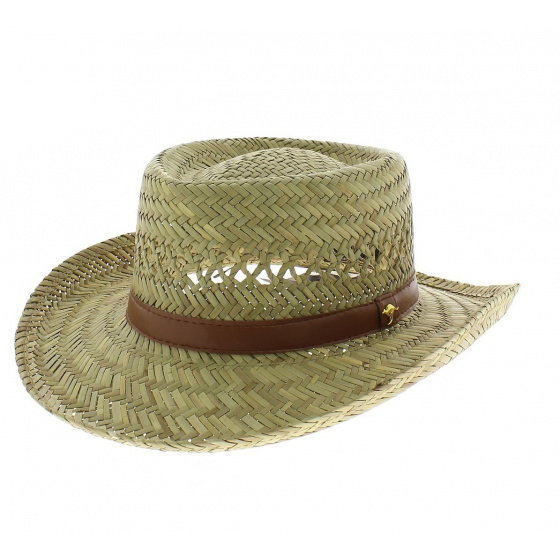 Straw Gambler Hat