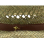 Straw Gambler Hat