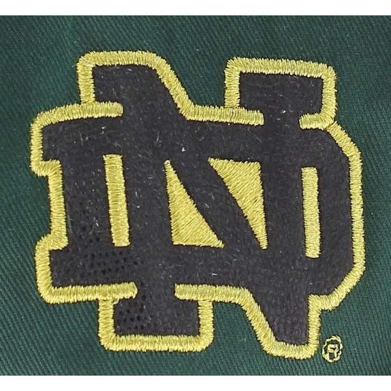 Notre Dame Standalon Green Strapback Cap - 47 Brand