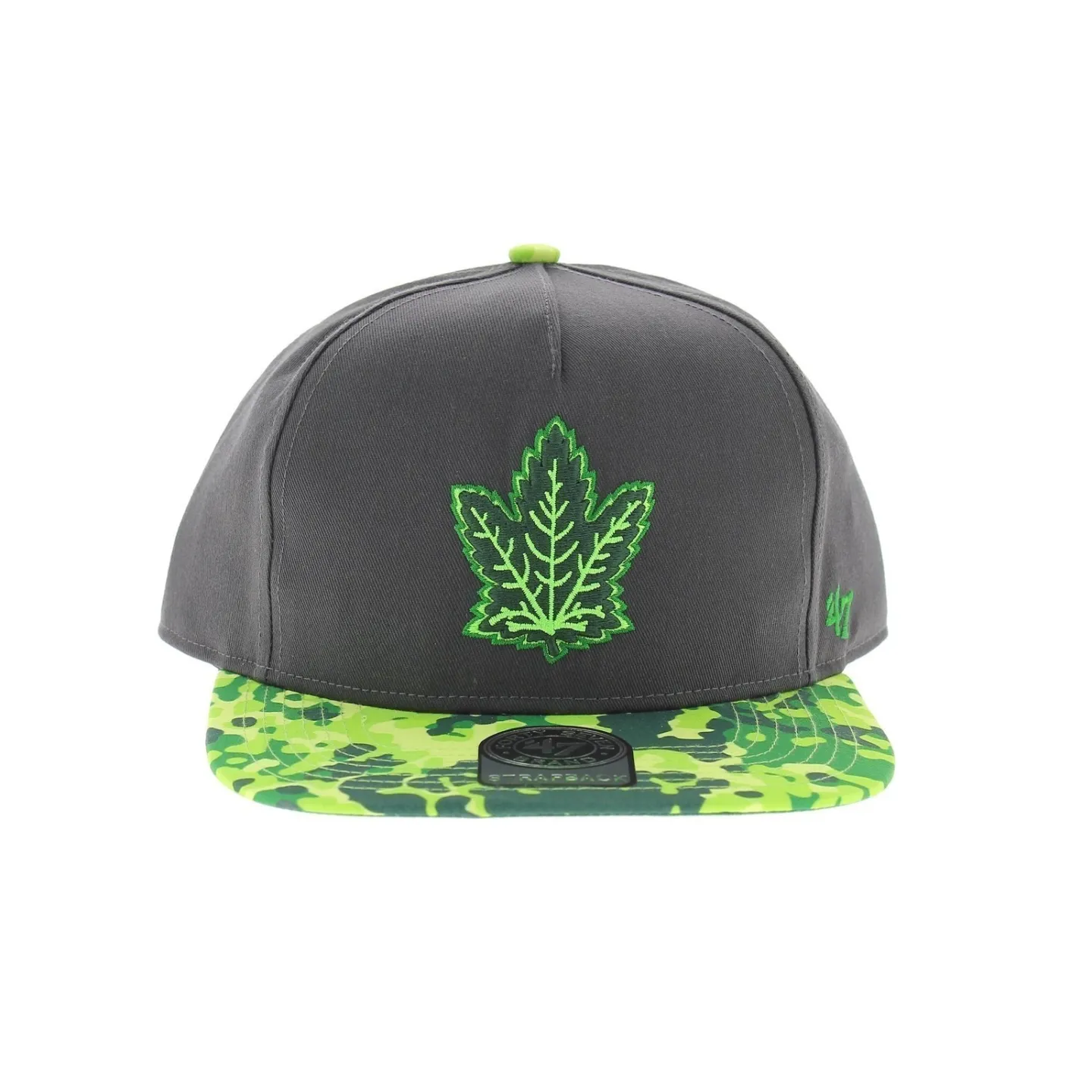 Strapback Toronto Maple Leafs Anthracite - 47 Reference : 4575 | Chapellerie Traclet
