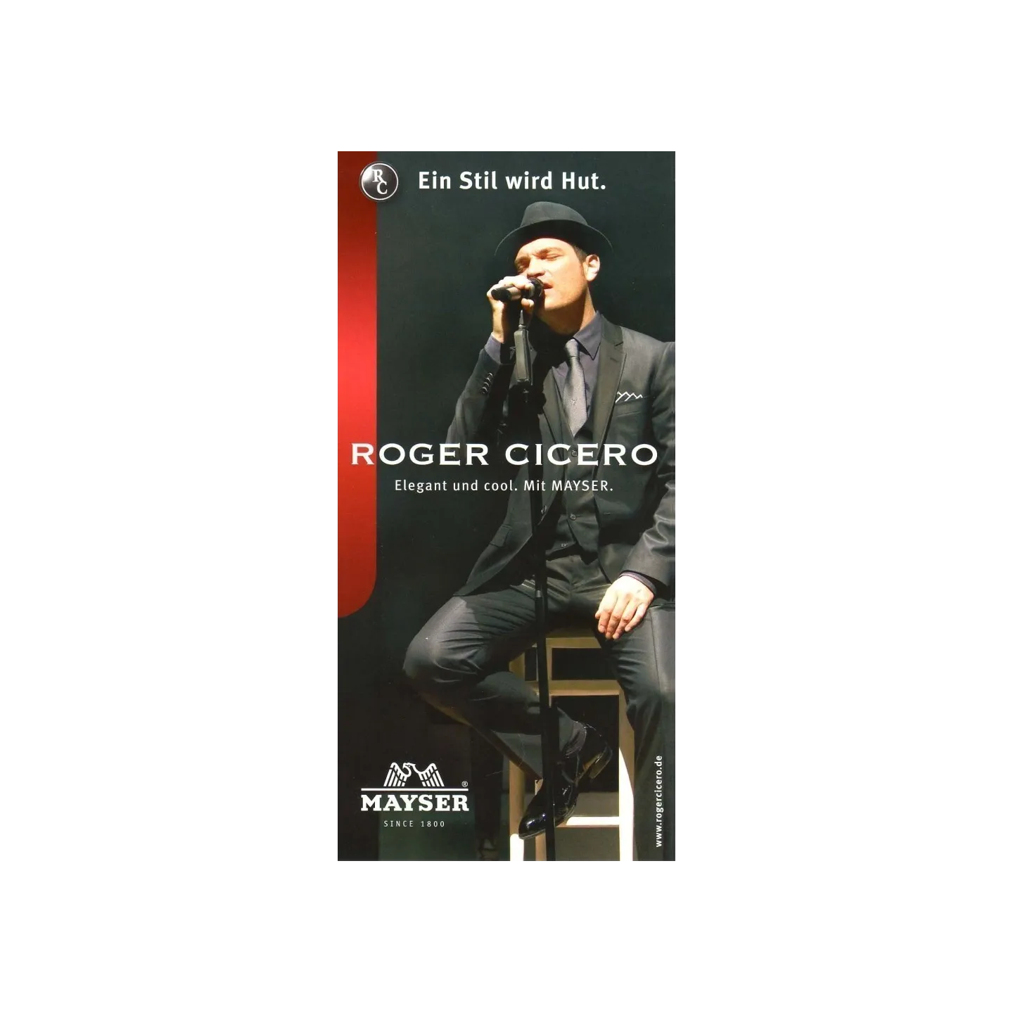 Roger Cicero Signature Modelle