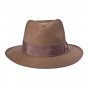 Chapeau Indiana Jones sous Licences- Feutre poil mocca