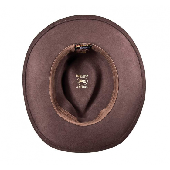Chapeau Traveller Indiana Jones Feutre laine Marron Chapeau Traveller Indiana Jones Feutre laine Marron