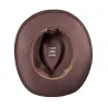 Chapeau Indiana - Feutre laine brun Reference : 1686 | Chapellerie Traclet