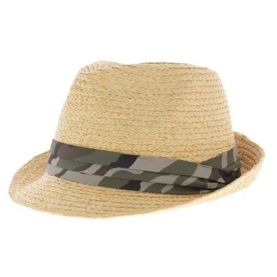 Camouflage trilby hat Reference: 4600 | Traclet Hat Shop