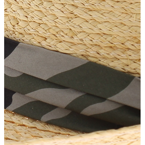 Camouflage trilby hat