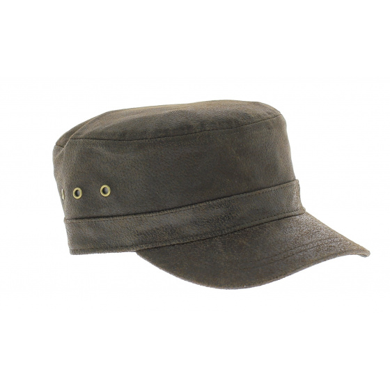 Alpha Cuban leather cap - Stetson