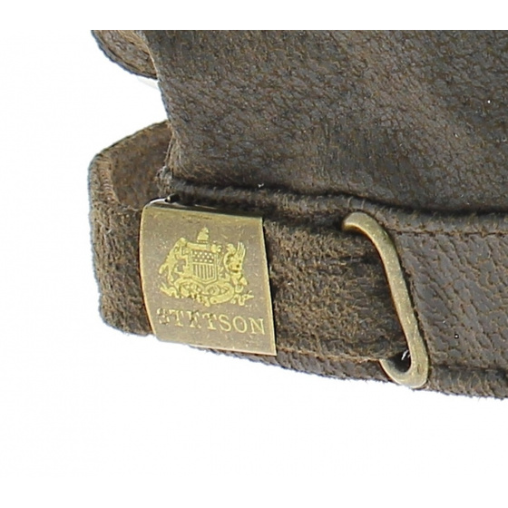 Alpha Cuban leather cap - Stetson