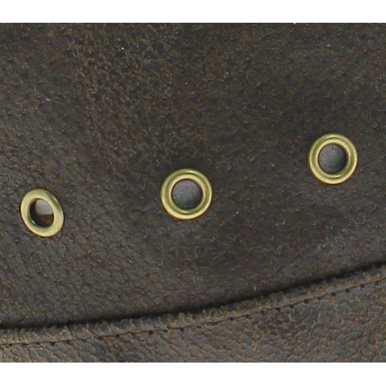 Casquette cubaine cuir Alpha - Stetson
