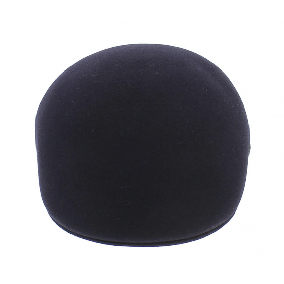 Domed Fur Felt Cap - Guerra Domed Fur Felt Cap - Guerra