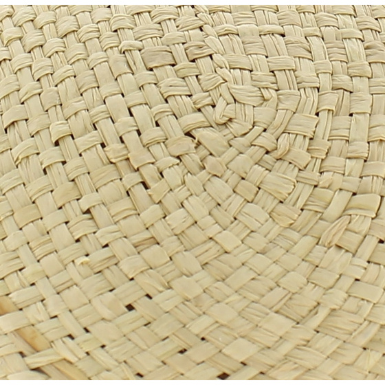 Raffia Straw Coppola Cap