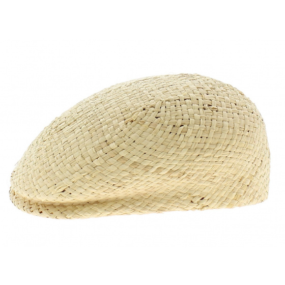 Raffia Straw Coppola Cap