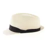Natural Panama Trilby Hat - Traclet Reference: 2034 | Traclet Hatters