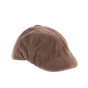 Brown Cotton Gatsby Street Cap - Atlantis