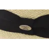 Black Colmar Panama Fedora Hat - Mayser Reference: 1967 | Traclet Hat Shop
