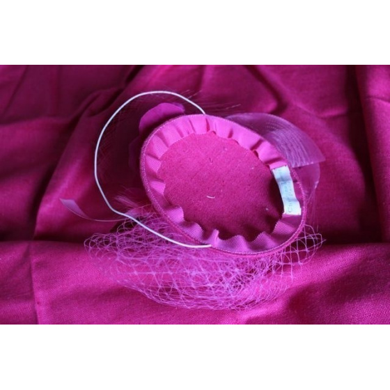 L'Heure Rose Cocktail Hat L'Heure Rose Cocktail Hat
