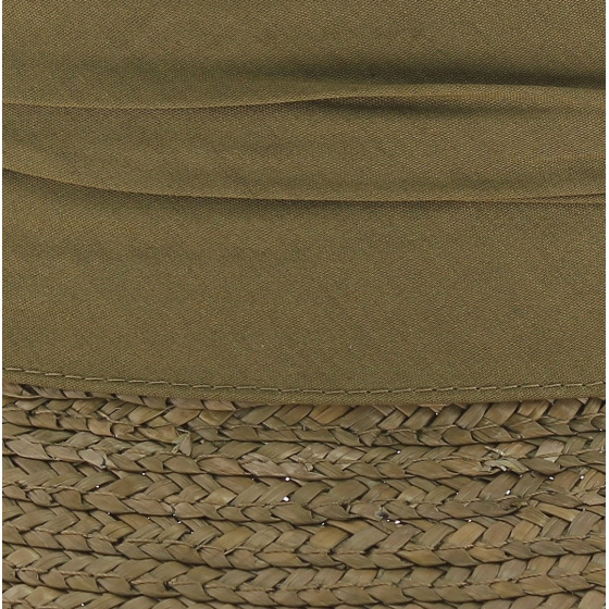 Brown hemp straw cloche hat Brown hemp straw cloche hat