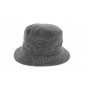 Cotton Summer Bucket Hat - Torpedo - Washed Grey color