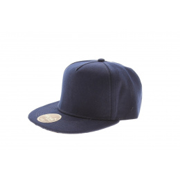 Flat brim cap - Snapfive Navy