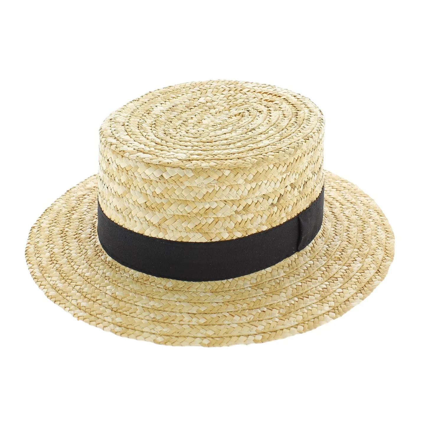 straw hat - boater made in france