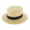 chapeau de paille - canotier made in france