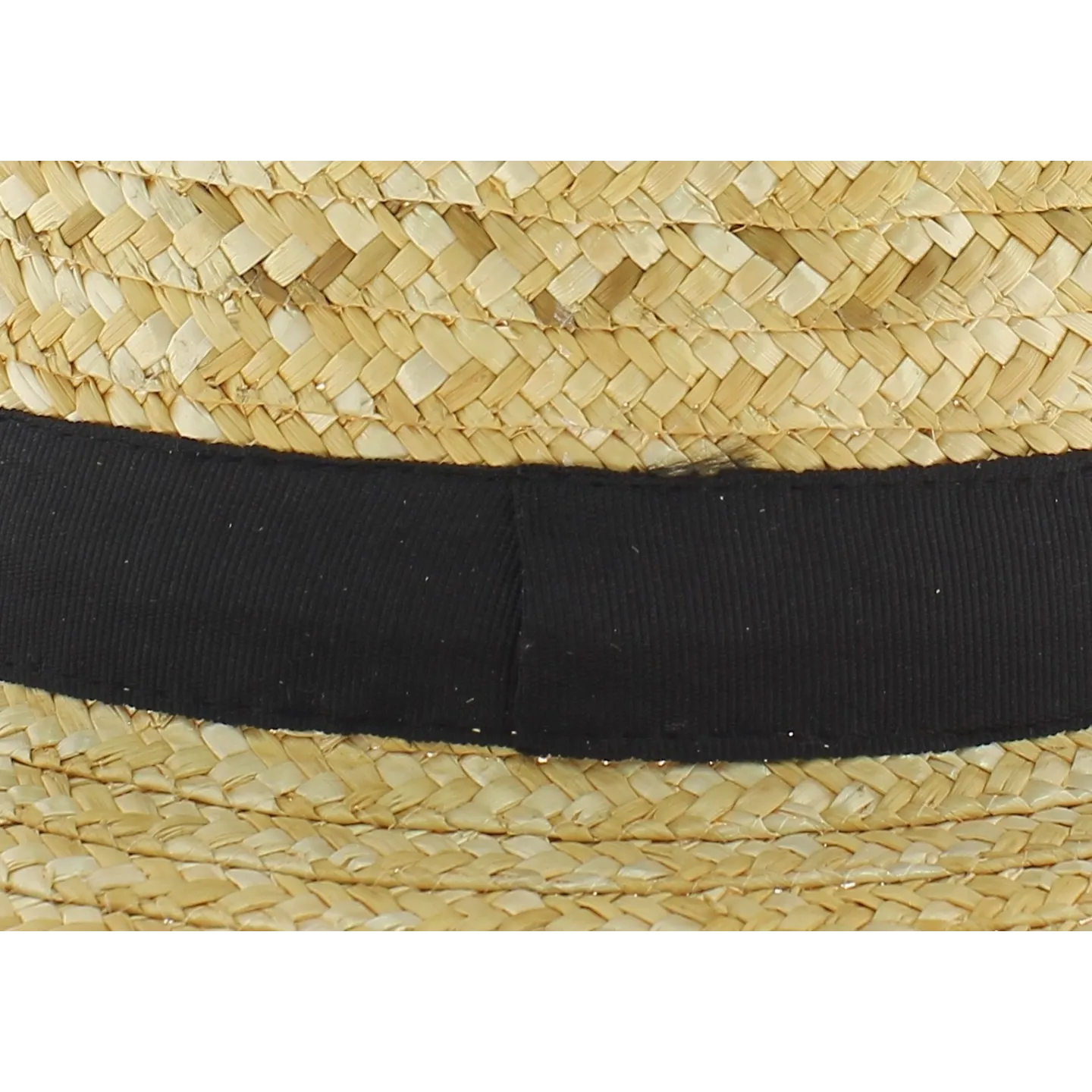 Canotier Français Paille Naturelle - Traclet Reference : 33 | Chapellerie Traclet