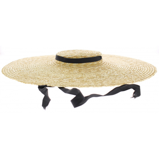 chapeau provencal paille barigoule