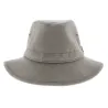 Chapeau safari Serengeti coton gris - chapeau anti uv 50+ Reference : 4793 | Chapellerie Traclet