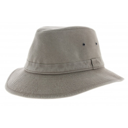 Serengeti Grey Cotton Safari Hat UPF 50+ - Crambes