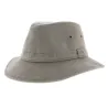 Serengeti cotton safari hat in grey - UPF 50+ sun protection hat Reference: 4793 | Traclet Hatmakers