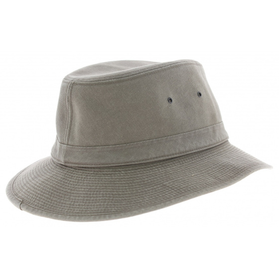 Serengeti Cotton Safari Hat Grey UPF 50+ - Crambes