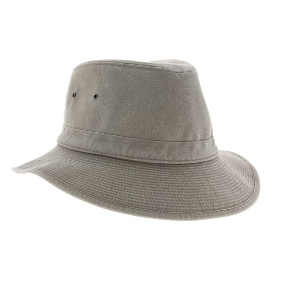 Serengeti Cotton Safari Hat Grey UPF 50+ - Crambes
