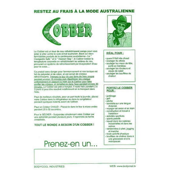 Tour de coup réfrigérant - Cobber®