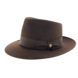 Johnny Brown Fur Felt Hat - Guerra 1855