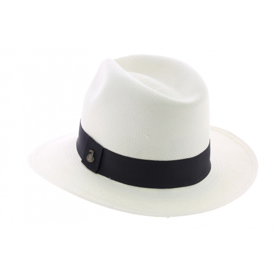 Chapeau Panama blanchi