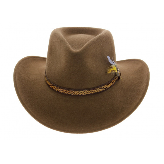 Chapeau Chalco Marron vitafelt - Stetson