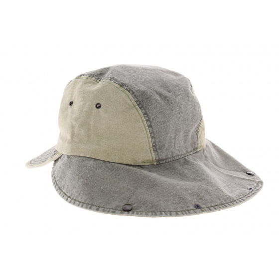 Saharan Cap Dasht-e Kavir UPF 50+ - Crambes Saharan Cap Dasht-e Kavir UPF 50+ - Crambes