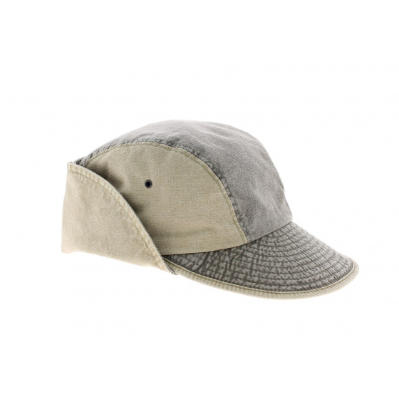Casquette Saharienne Dasht-e Kavir UPF 50+ - Crambes Casquette Saharienne Dasht-e Kavir UPF 50+ - Crambes