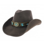 Chapeau Cowboy Jewel of the West Feutre Marron - Bullhide